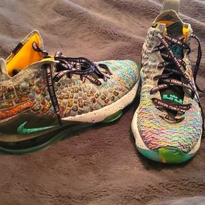 Boys Lebron James Nike Shoes Size 3.5